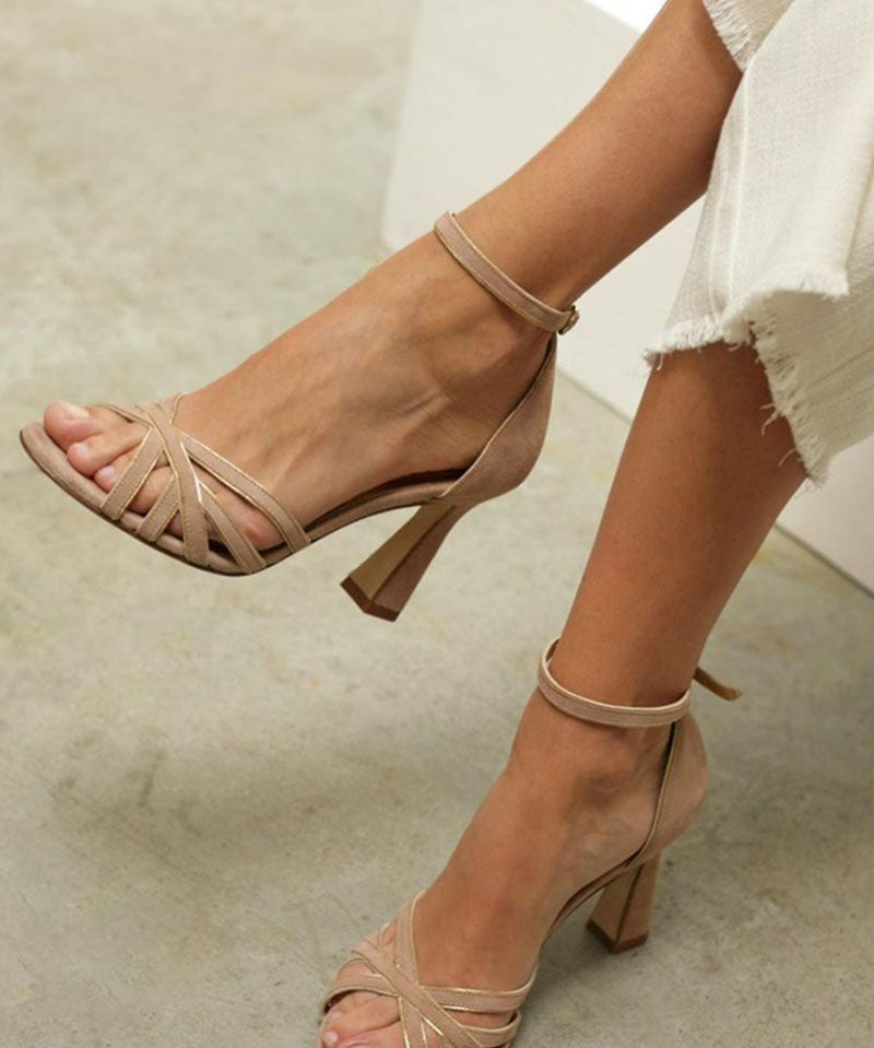Elviera - Patchwork Sandaler