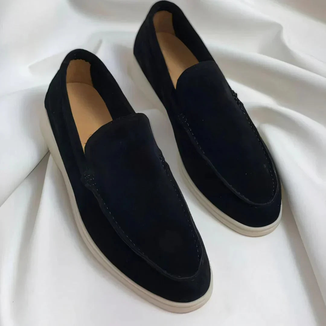 Eleganta mockaskor i mocka