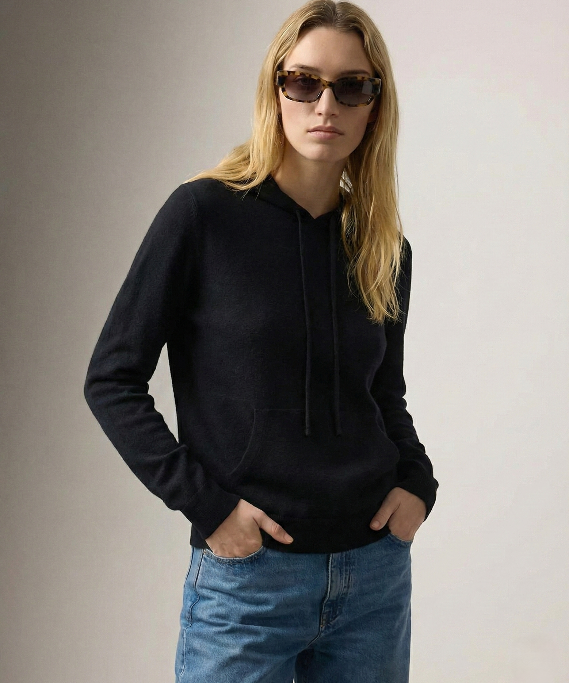 Klassisk urban hoodie för kvinnor