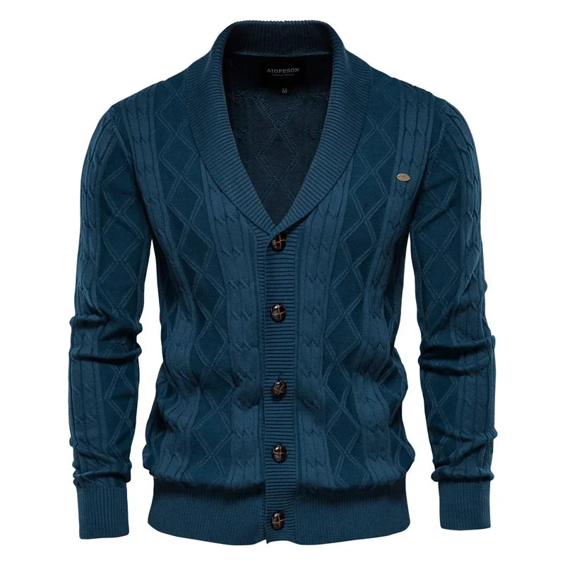 Hartmann™ | Herr Cardigan med Knappar