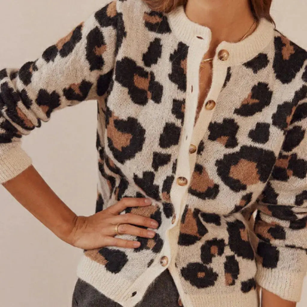 Chloé | Leopardmönstrad Cardigan