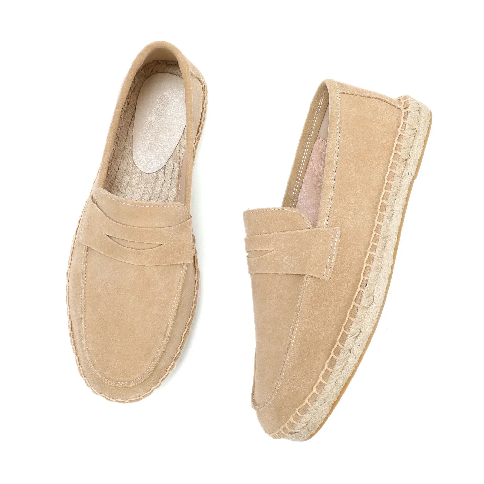 Eleganta espadrillos i mocka