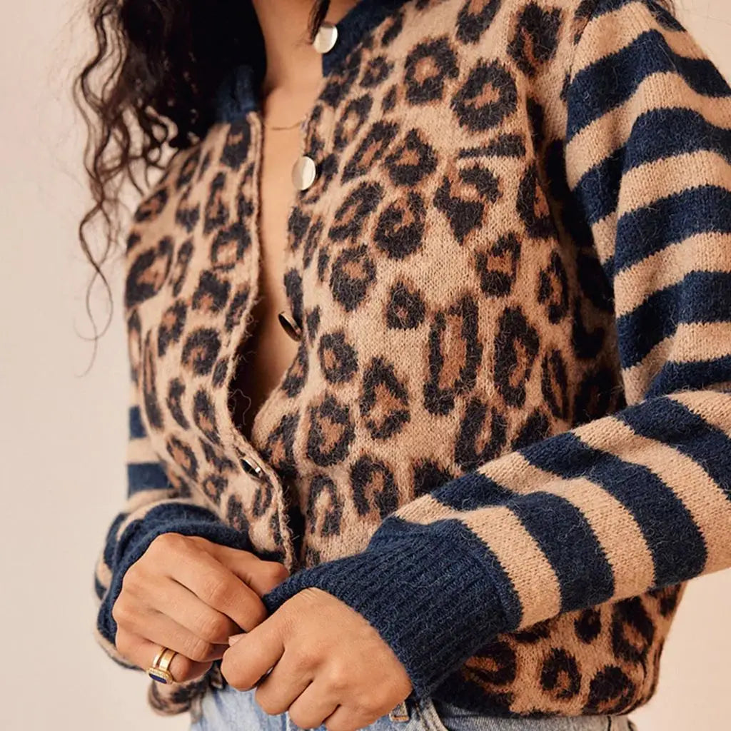 Chloé | Leopardmönstrad Cardigan