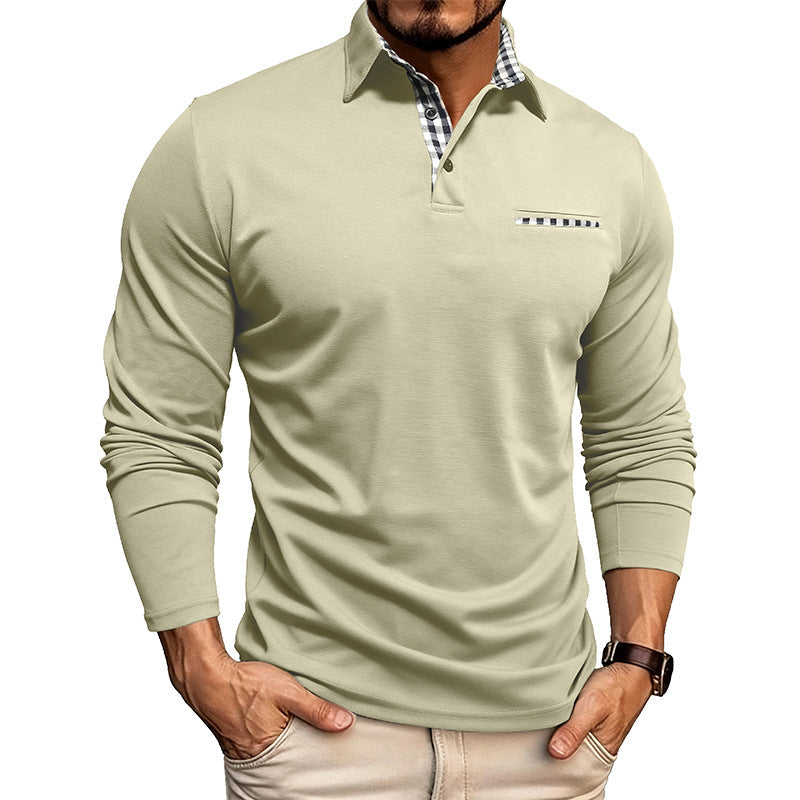 William Premium Långärmad Polo